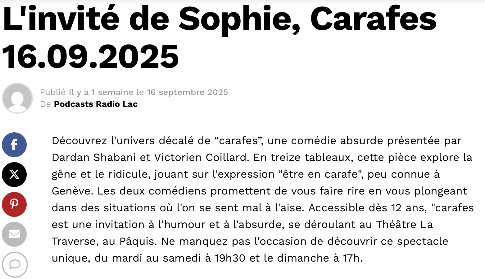 Aperçu de l'article